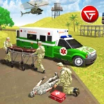 Logo of Army Ambulance Driving Rescue android Application 