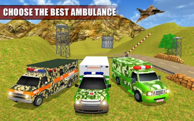 Army Ambulance Driving Rescue android App screenshot 3